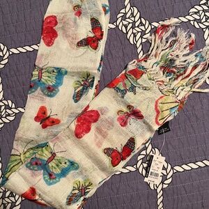 Butterfly scarf